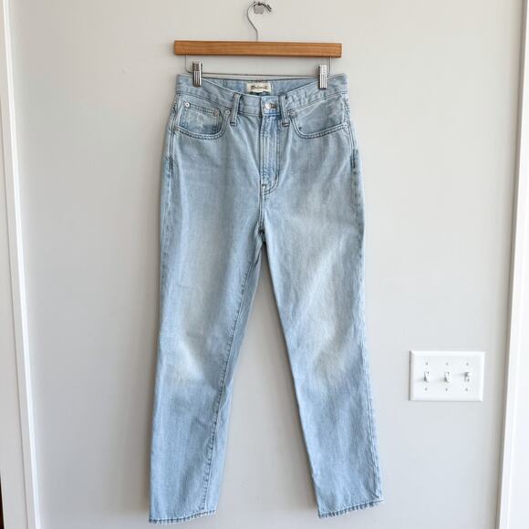 Madewell Denim - Madewell The Perfect Vintage Denim High Rise Straight Leg Jeans Blue 27